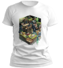 PepperSt Men's White T-Shirt - Game Worlds Photo