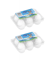 Beacon White Hens Easter Eggs 6 x 2 Packs