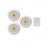 3 Pack LED COB Lights with Remote Photo