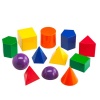 EDX Education Geometric Solids 8cm - 12 shapes Photo