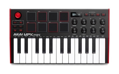 Photo of Akai professional AKAI MPK MINI MKIII MIDI Controller - Limited Edition Gray