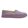 Purple Chambray Women's Espadrilles Photo
