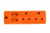 Electricmate 2 x 16 2 x 5 Amp Adaptor Loose Orange Photo