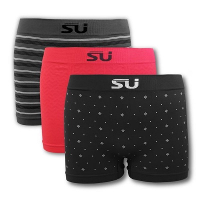 Photo of Seamfree Underwear - Mens Seamless Boxers - Fashion 3 Pack