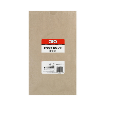 Photo of Aro Brown Paper Bags - 50 pieces
