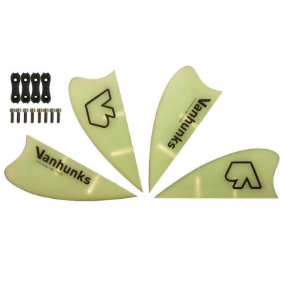 Photo of Vanhunks G10 Twin Tip Kiteboard Fins