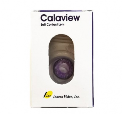 Photo of Colour Contact Lenses - Purple - 2 Pairs