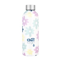 O2 Printed Stainless Steel Double Wall Bottle 500ml
