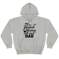 My Greatest Blessing Call Me Dad Fathers Day Hoodie