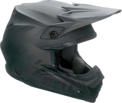 Photo of Bell Helmets BELL - Moto 9 Carbon Flex - Syndrome Offroad/MX Helmet - Matte Black