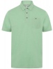 Tokyo Laundry - Mens Pale Cotton Slub Polo Shirt with Chest Pocket in Feldspar Green [Parallel Import] Photo