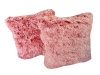 Soft Fluffy Scatter Cushions - Set of 2 - 40x40cm Photo
