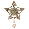 The Nordic Collection Nordic Glitter Star Decoration Ornament for The Christmas Tree 15x20cm Photo