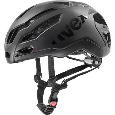 Photo of Uvex Race 9 Cycling Helmet - All Black Matte 57-60 Cm