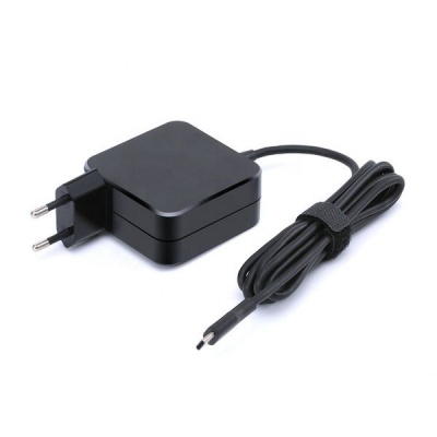 45W Type C Power AC Adapter Charger Black