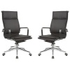 The Office Chair Corp TOCC Classic PU Flat Cushion High Back - Pack of 2 Per Box Photo