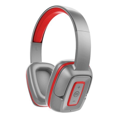 Photo of Maxell EB-BT300 Bluetooth Hook Headphones - Red Silver