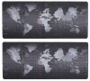 Set Of 2 Firm Grip World Map Table Mat Photo