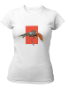 PepperSt Ladies White T-Shirt - Old Revolver Photo