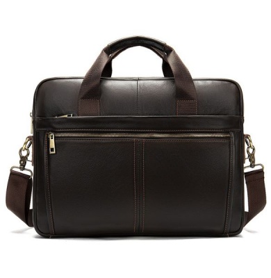 Photo of Genuine Leather Uptown 14" Laptop Briefcase