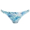 Soulcal Ladies Leaf Print Bikini Bottoms - White Palm Photo