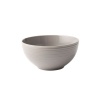 Jenna Clifford - Embossed Lines Light Grey Cereal Bowl Set of 4 Photo