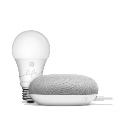 Photo of Google - Home Mini and Smart Light Combo