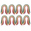 Paper Quilling Strips Set - 8 packages 5mm in width 2080 piecess in total Photo