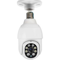 2 Megapixel Wi Fi CCTV Security Camera Easy Blub Socket Installation