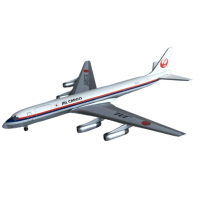 1400 Scale JAL Cargo Douglas DC 8 Display Model