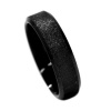 Androgyny 6mm Matt Ring in Stainless Steel with Shiny Edges Photo