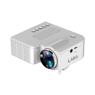 Photo of LMA- Portable Mini LED Entertainment Projector - White
