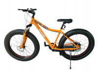 26 inch Orange Fat Tire Bicycle Large Frame for Kids 13 to 16 yrs