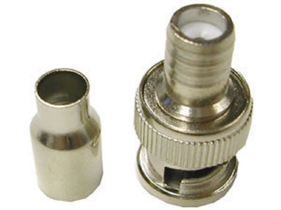 Photo of Space TV BNC RG59 Male Crimp Connector -10 Pack