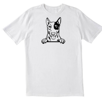 English Bull Terrier Valentines DayBirthday Gift T Shirt