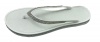 Elegant White Ladies Flip Flops Photo