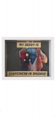Photo of Kika Crafts My Super Hero Daddy - Fathers Day Boxed Frame Gift Set