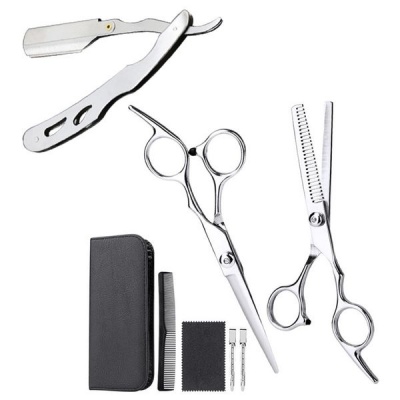 Photo of Hairdressing Scissors Kit Professional 8 Piece - Black
