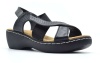 TTP Ladies Comfortable Elastic Strap Sandals with Cut-Out Details Photo