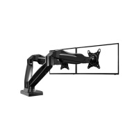 17 27 Inches Adjustable Spring Monitor Desk Mount Dual Monitor Stand
