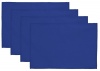 PepperSt Placemat Set - 100% Cotton - Royal Blue Photo