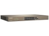Tenda 18 Port with 16 PoE 230W 2 Gigabit 1SFP Combo Switch TEF1218P-16-250W Photo