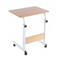 Ngat Moveable Laptop Adjustable Table Desk Stand With Wheels