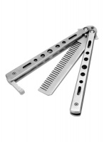 Knife Style Hair Comb