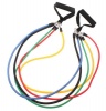 11 Piece Fitness Resistance Bands Set With Workout Exercise Tubes Photo