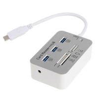 3 Port USB Type C HUB Card Reader