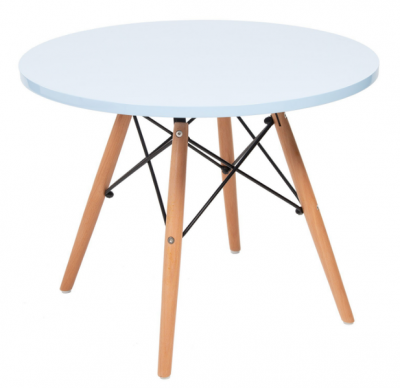 Photo of Dining Table with Wooden Legs