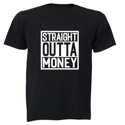 Photo of BuyAbility Straight Outta Money - Adults - T-Shirt