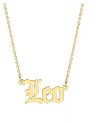Photo of ZA Leo Horoscope Birth Star Sign Zodiac Astrology Necklace Birthday Gift