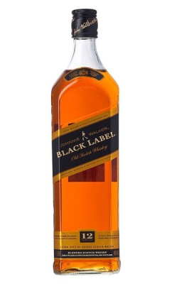 Photo of Johnnie Walker Black Label 12 YO Blended Scotch Whisky 43% ABV - 1L